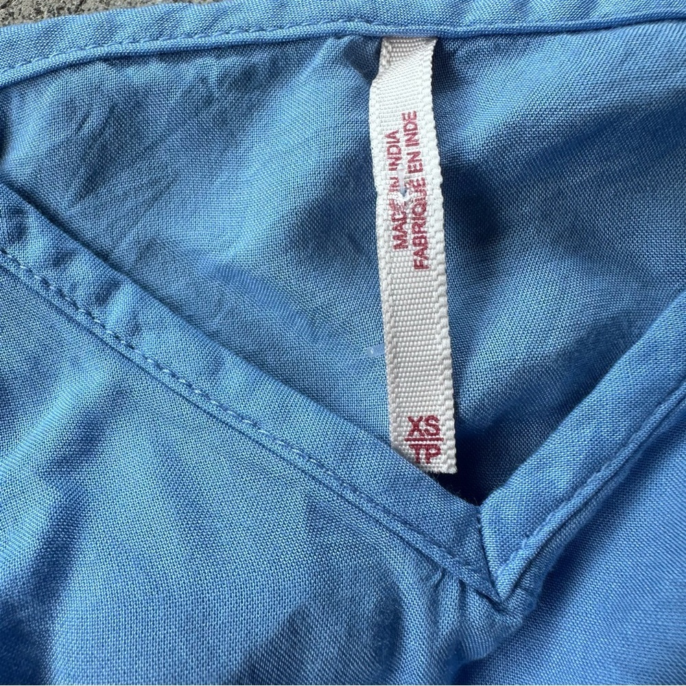 Free People Blue Cami Tank Top - Picture 3 of 4